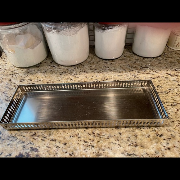 Stainless Steel Decorative Organizer Tray - Picture 3 of 4